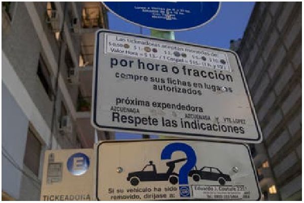 Las calles de Villa Luro que tendrán estacionamiento tarifado