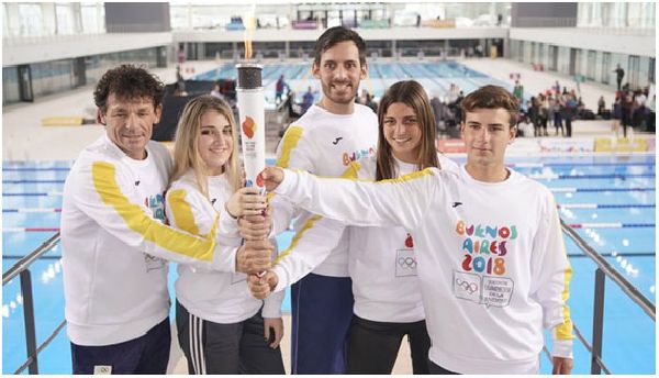 La antorcha de los Juegos OlÃ­mpicos de la Juventud de Buenos Aires 2018 ya recorre el paÃ­s