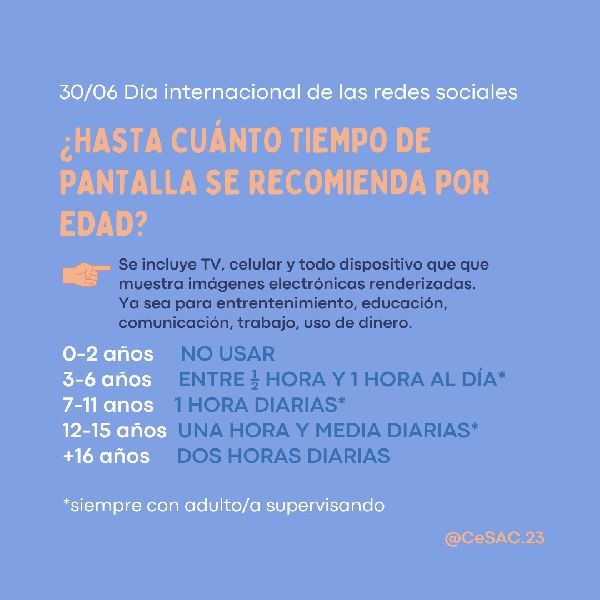 Linea Oeste  Recomendaciones del CeSAC 23 para el cuidado de la salud digital 