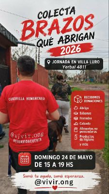 Nueva jornada solidaria de “Brazos Que Abrigan” 