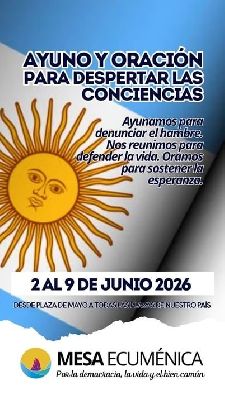 Linea Oeste  El Premio Nobel de la Paz Adolfo Pérez Esquivel y la Mesa Ecuménica por la democracia, la vida y el bien común  convocaron a un ayuno nacional para despertar conciencias 